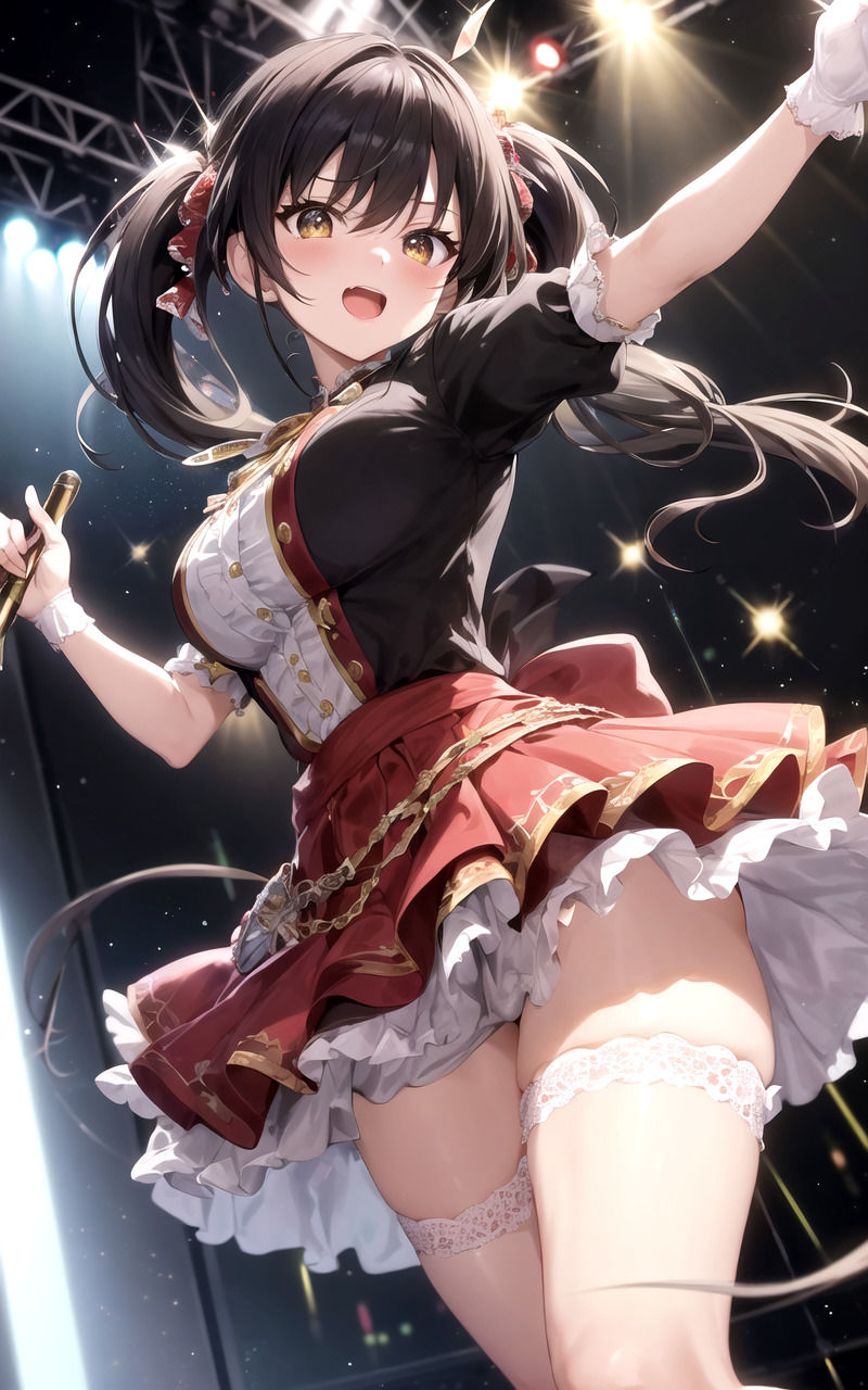 パニエを履き忘れたアイドル サンプル1ページ目