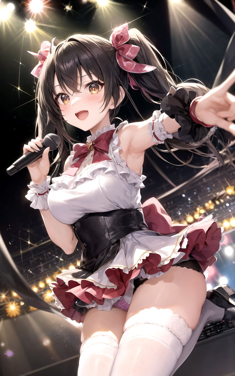 パニエを履き忘れたアイドル サンプル2ページ目