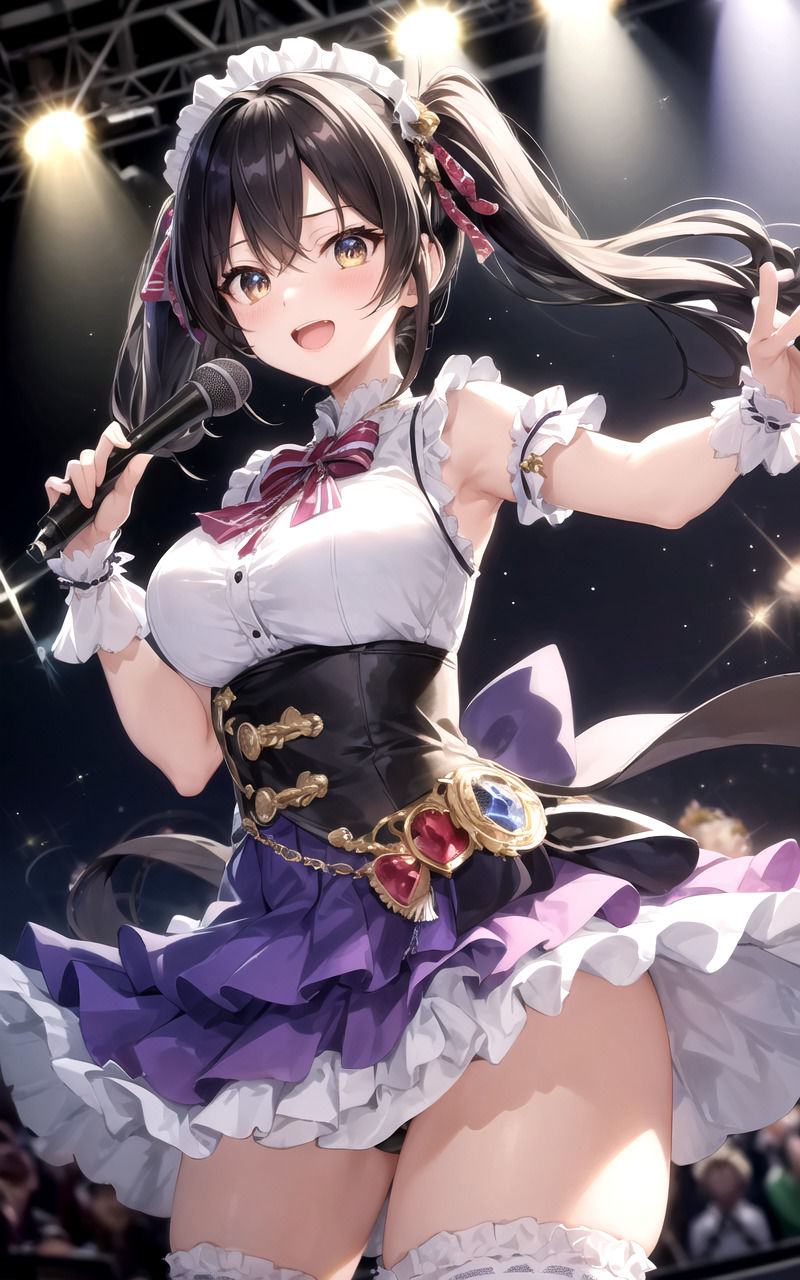 パニエを履き忘れたアイドル サンプル3ページ目