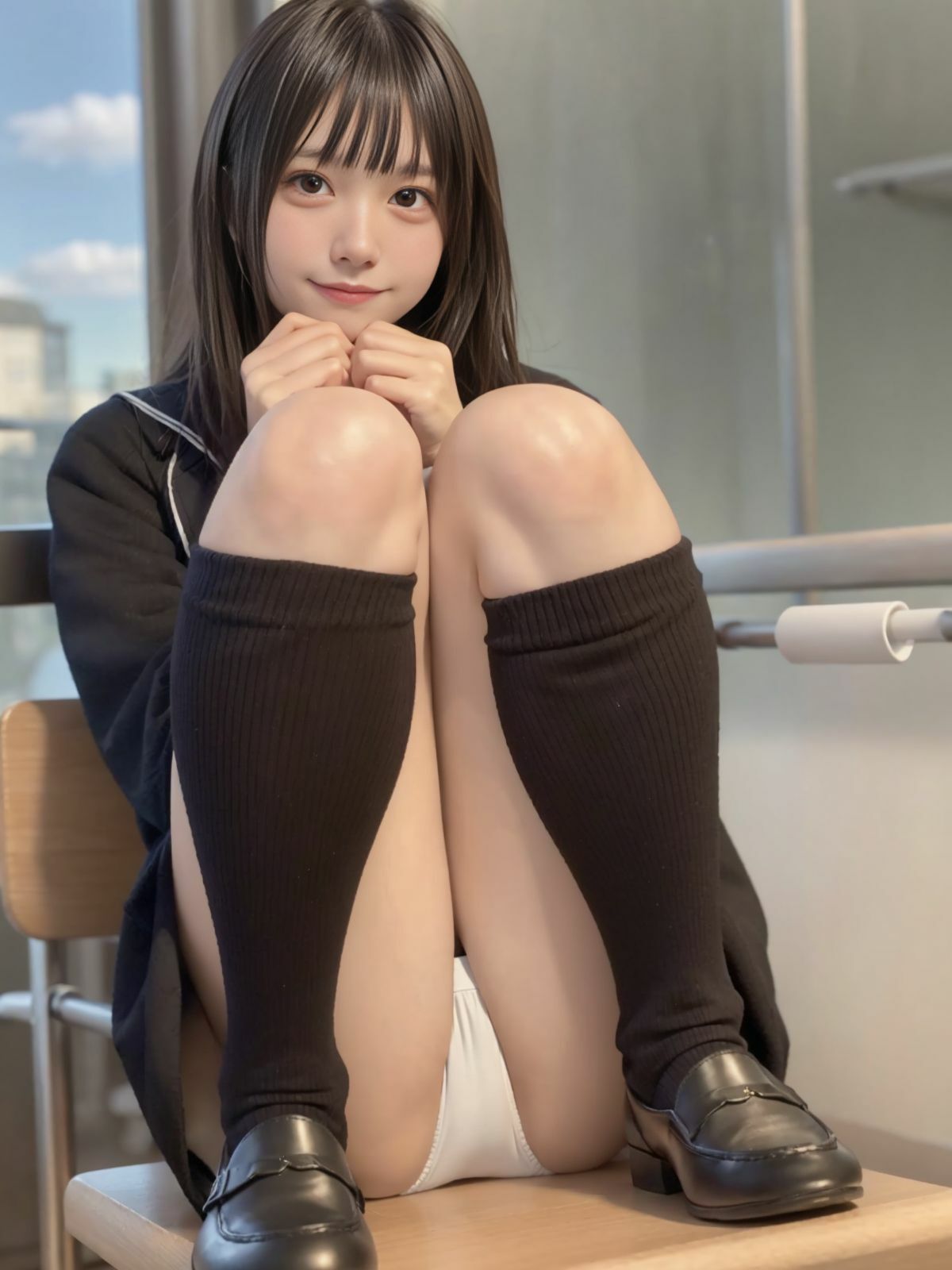 女子校生の放課後学園ライフ、全部見せます！萌々香ちゃん編  vol.2 サンプル2ページ目