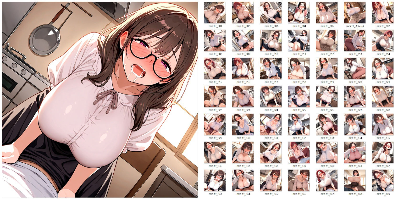 思いのほか純情だった奥さんとむちゃくちゃえっちなことするCG集 サンプル7ページ目