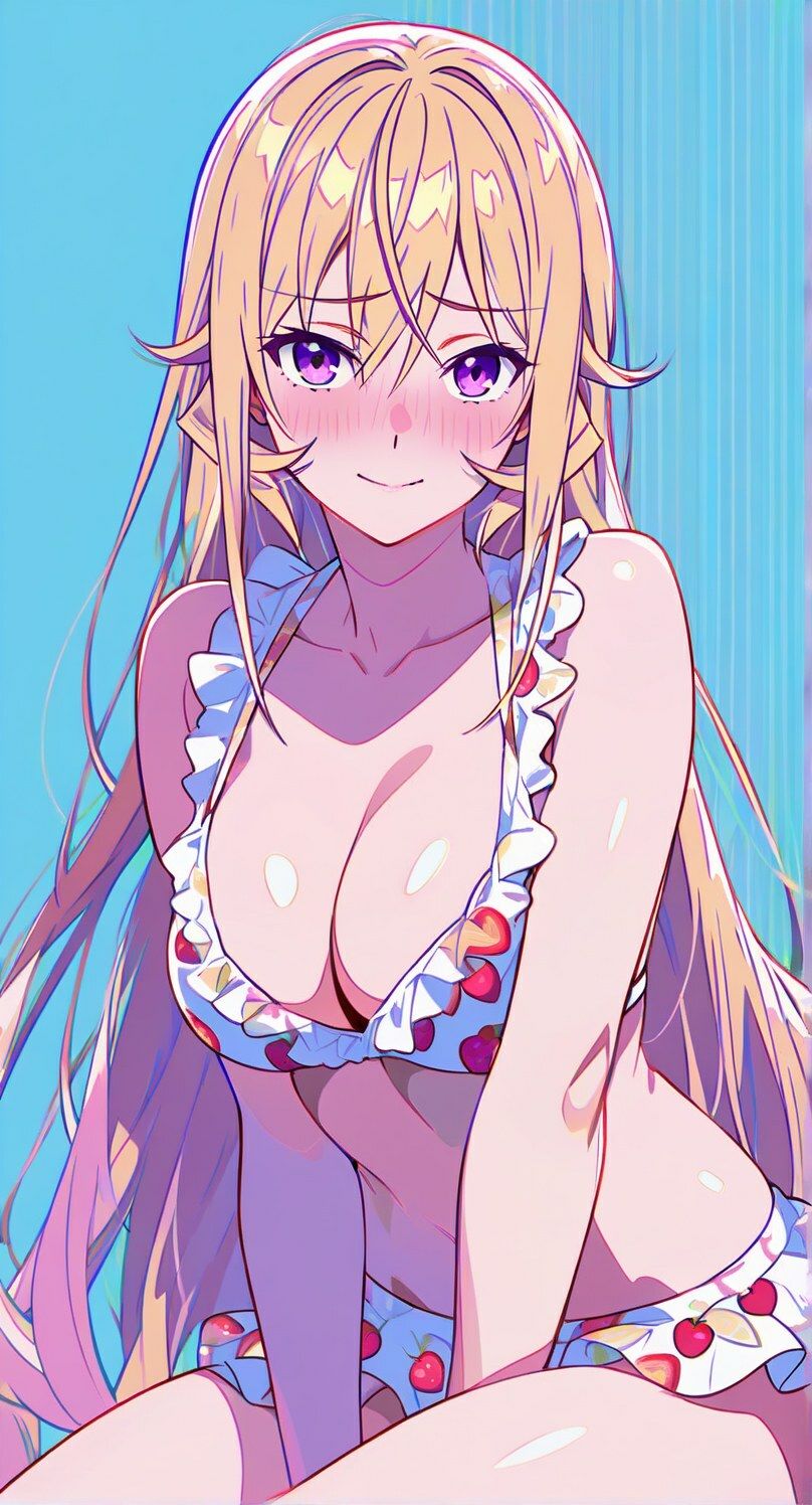 薙切えりな水着集 サンプル2ページ目