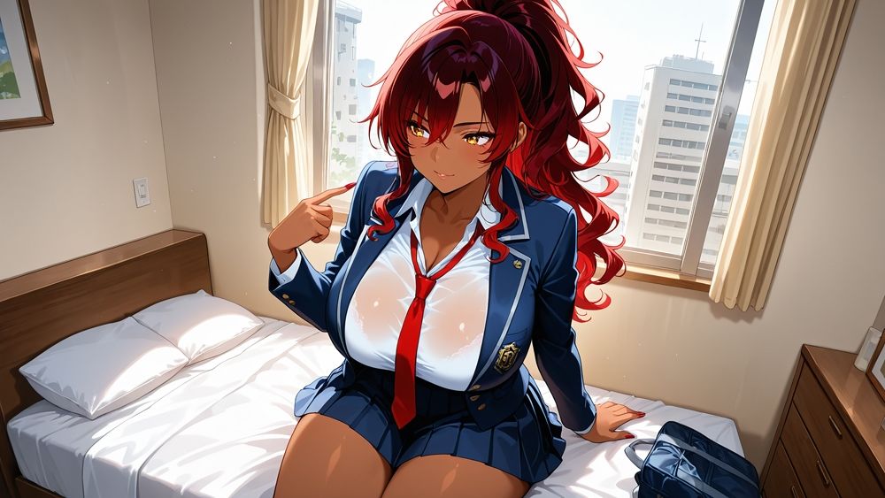 褐色爆乳ギャルが童貞オタクを逆ナンパ連れ込み筆おろし【4K】 サンプル2ページ目