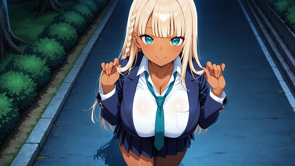 褐色爆乳ギャルが童貞オタクを逆ナンパ連れ込み筆おろし【4K】 サンプル7ページ目
