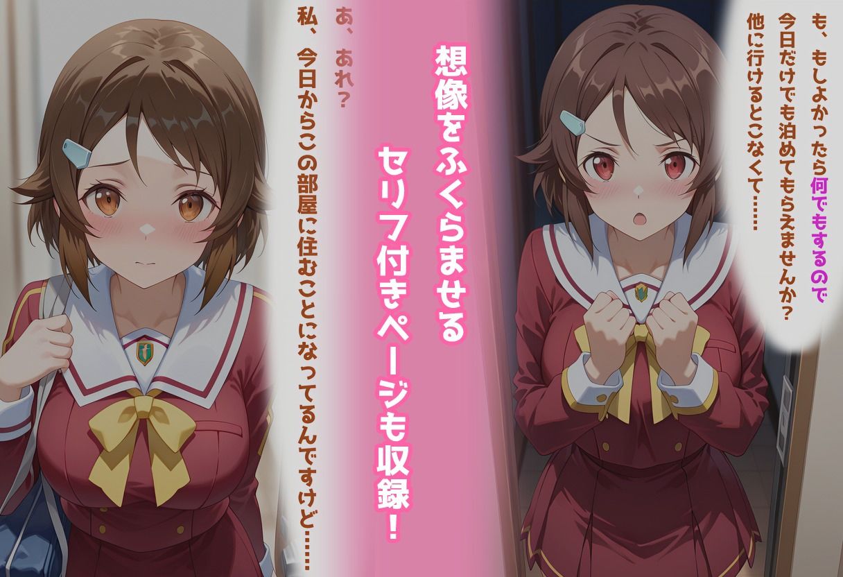 民泊トラブル！？…美少女と突然の強●ルームシェア性活 〜リズベット（篠●里香）編〜 サンプル9ページ目