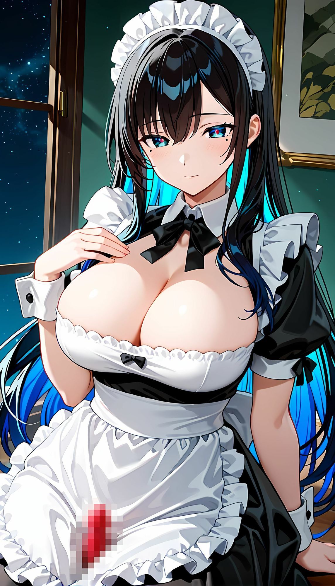 爆乳メイドと濃密ご奉仕えっち サンプル7ページ目