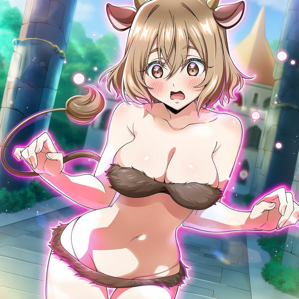 頭を撫でるとどんどん成長するミノタウロスに懐かれる_出会い編 サンプル3ページ目