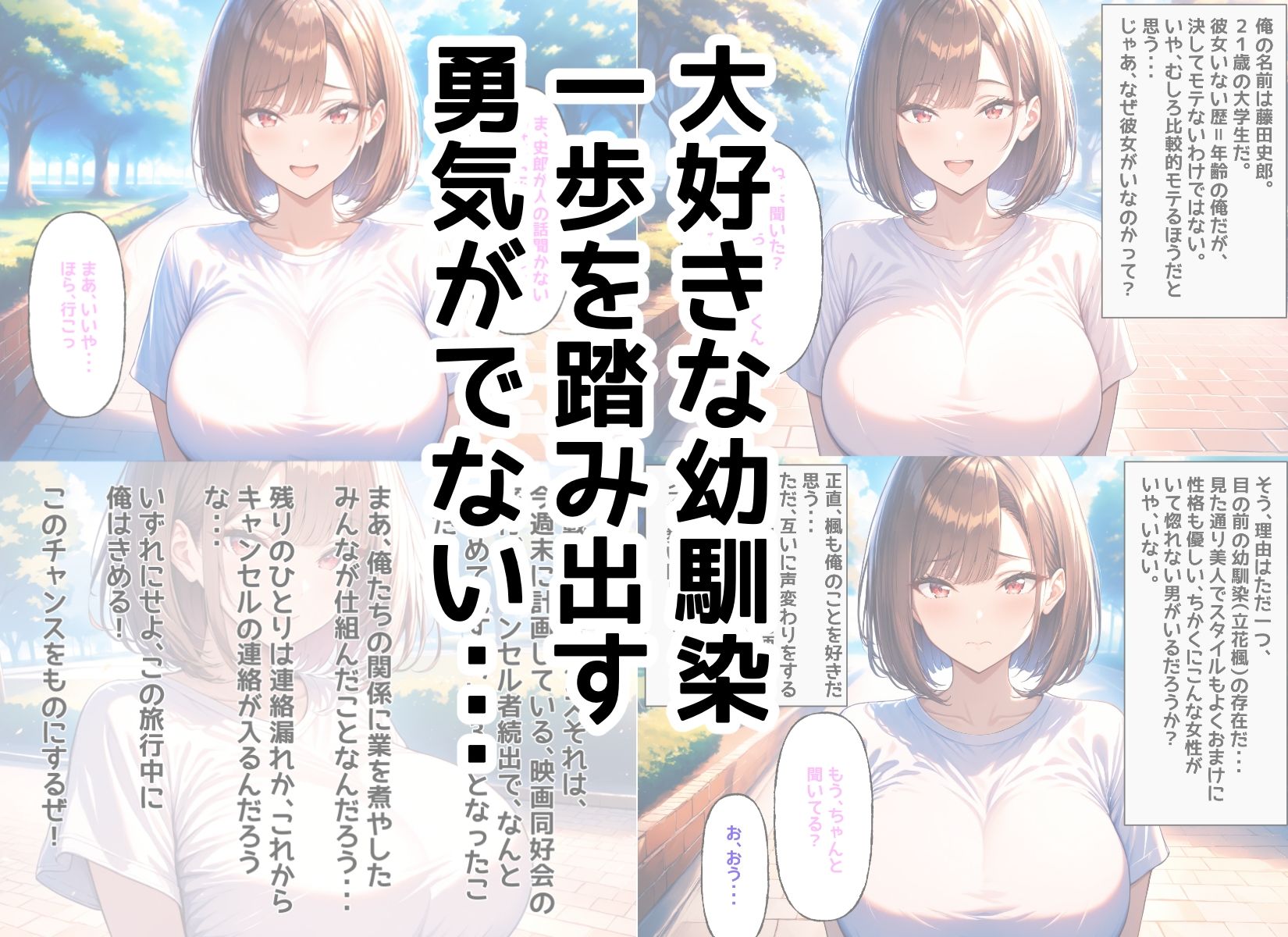 ポッとでのあいつに無様なアヘ顔を晒す幼馴染〜盗まれた初恋〜 サンプル1ページ目