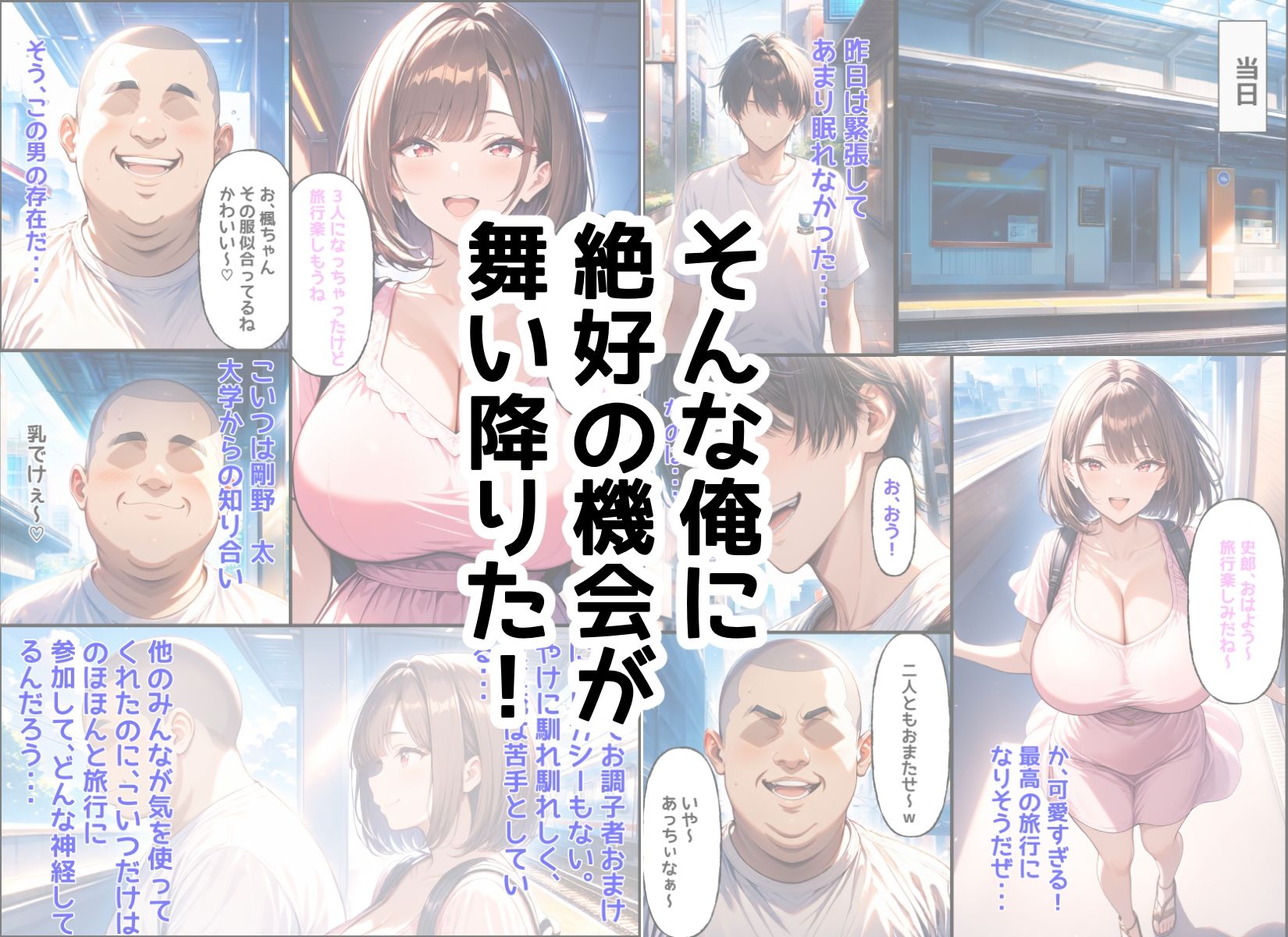 ポッとでのあいつに無様なアヘ顔を晒す幼馴染〜盗まれた初恋〜 サンプル2ページ目