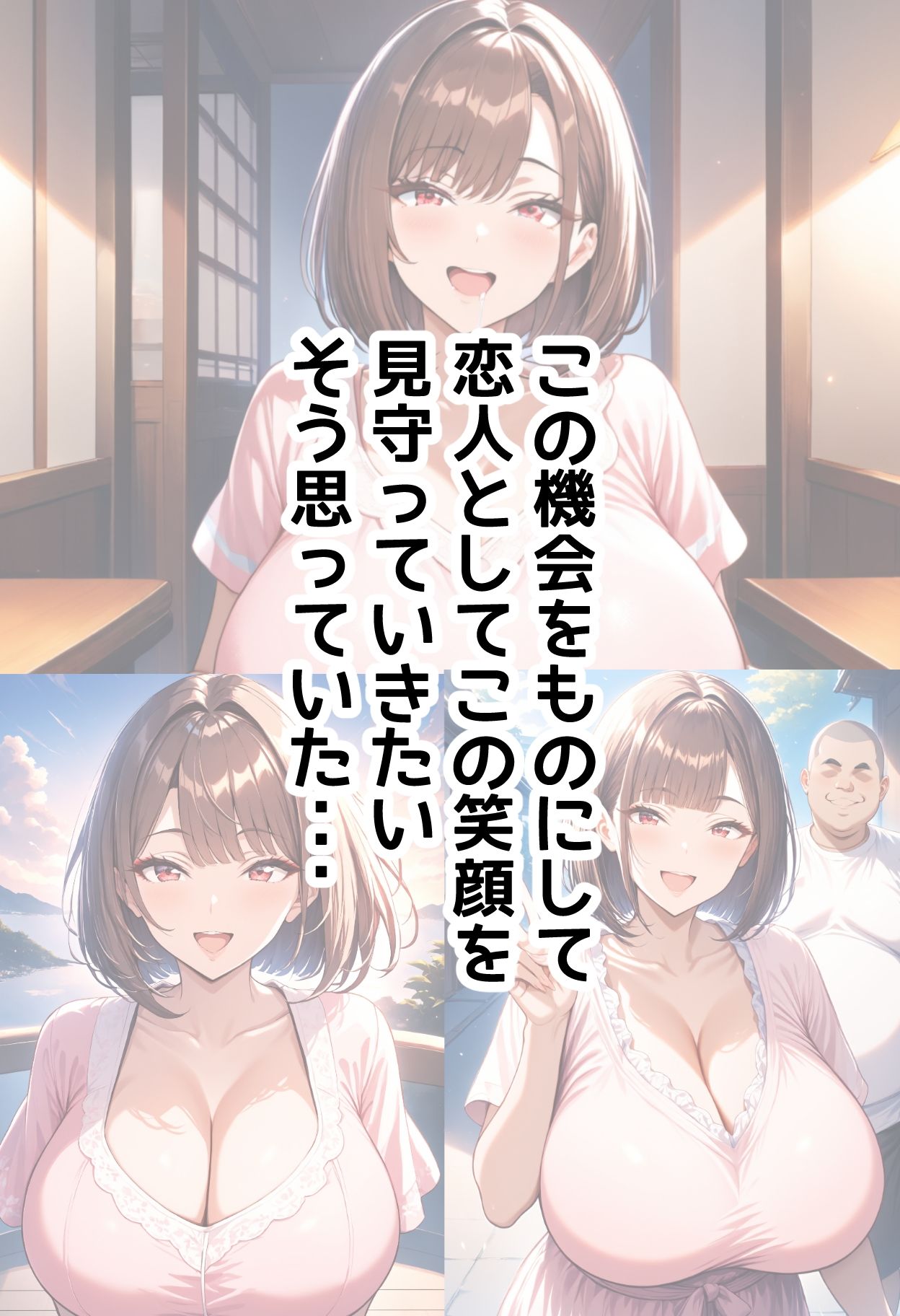ポッとでのあいつに無様なアヘ顔を晒す幼馴染〜盗まれた初恋〜 サンプル3ページ目