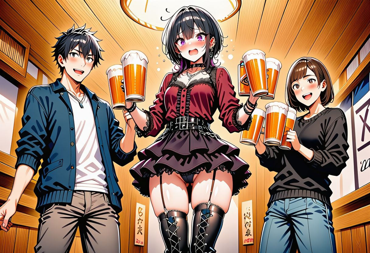 快楽に囚われた子宮  第一話:歓迎会の夜の過ち サンプル2ページ目