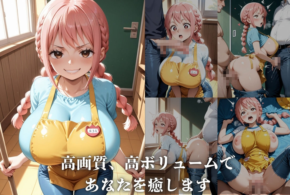 職業体験させてたらムラムラいちゃいました-O●E PIECE ハ●コック＆レ●ッカ- サンプル7ページ目
