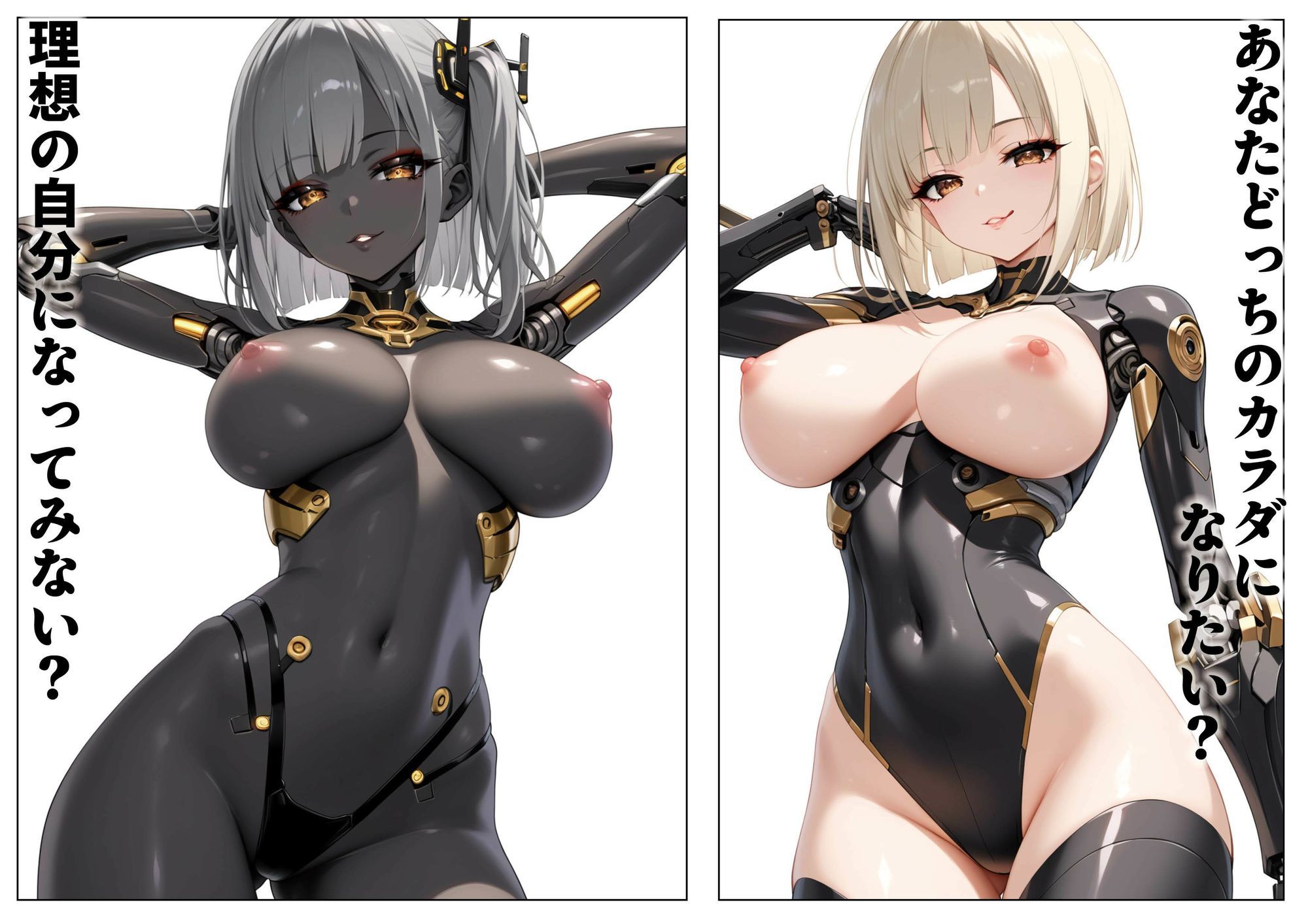 転生美女計画 Re:body 【イラスト版】 人を機械へと変える禁断の転生 サンプル4ページ目