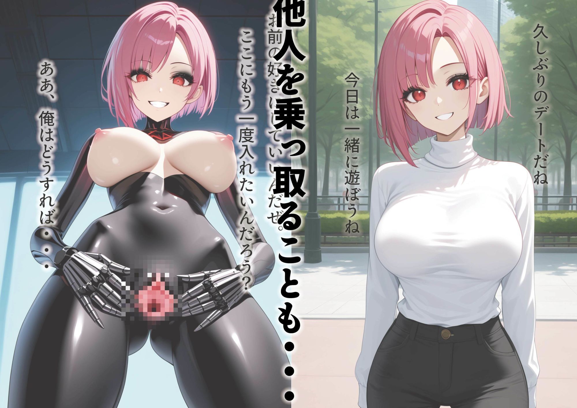転生美女計画 Re:body 【イラスト版】 人を機械へと変える禁断の転生 サンプル8ページ目