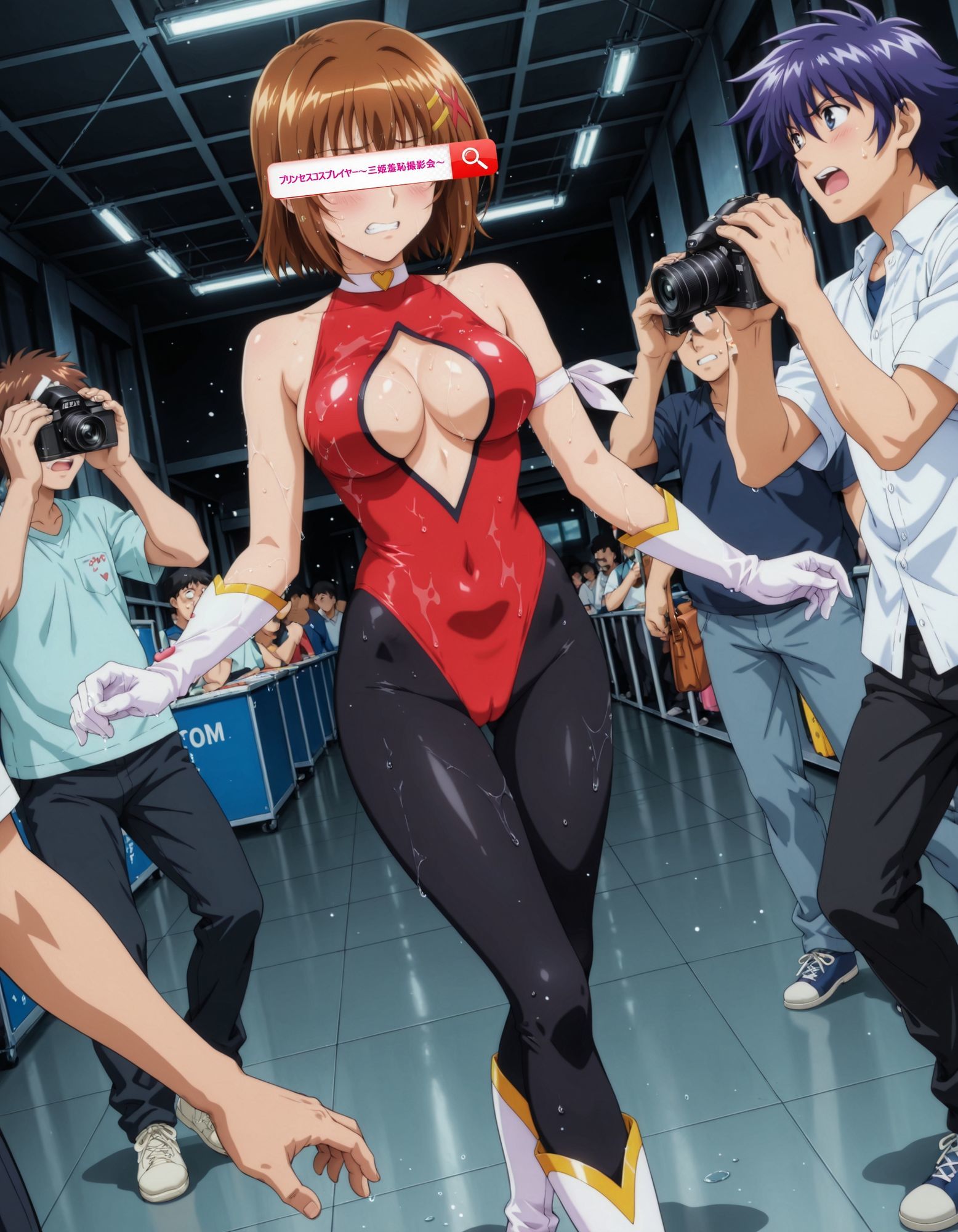 プリンセスコスプレイヤー 〜三姫羞恥撮影会5〜 サンプル3ページ目