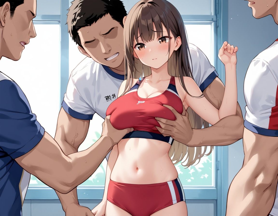 陸上部セクハラ合宿 サンプル3ページ目