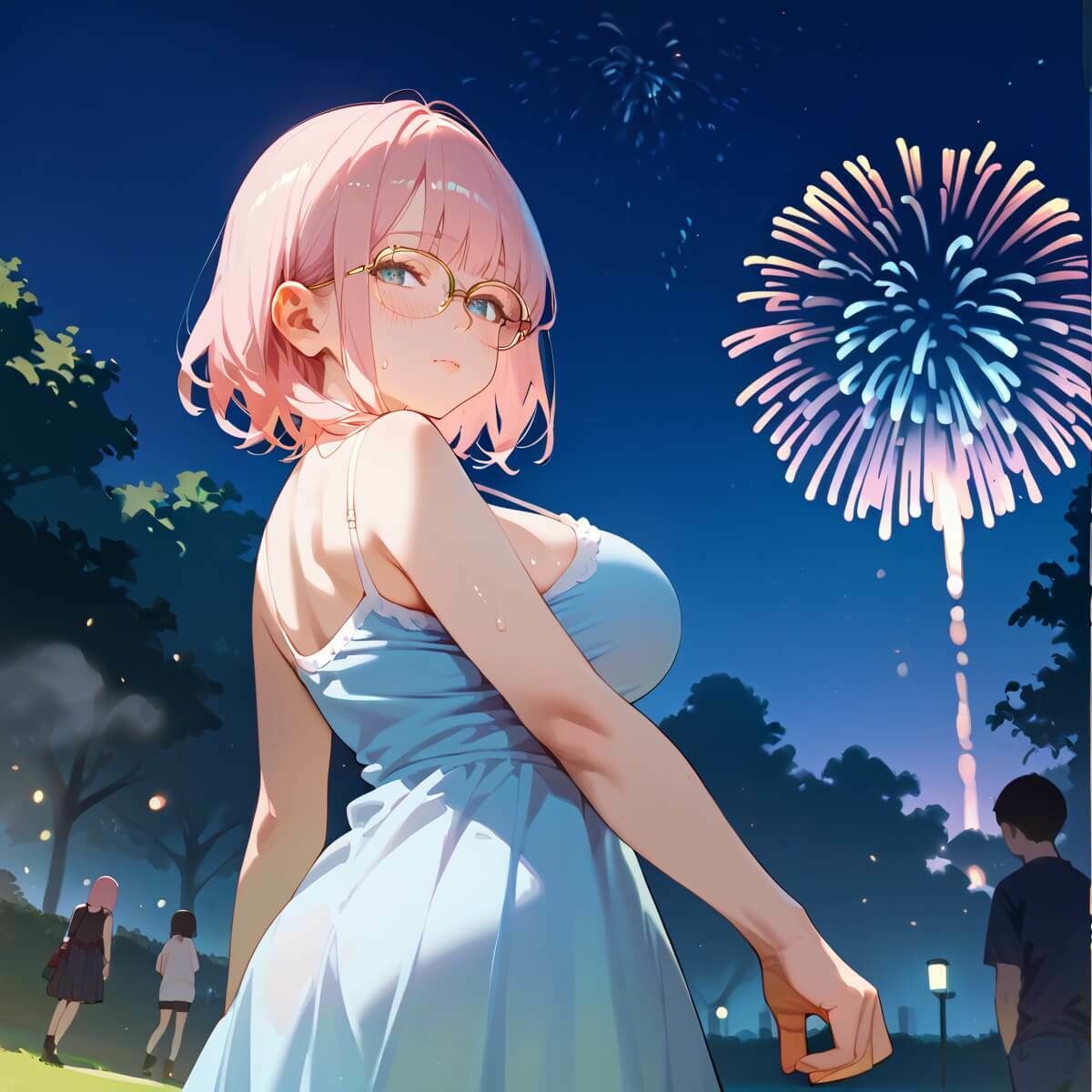 夏祭りの夜の彼女の大誘惑！3・200枚 サンプル7ページ目
