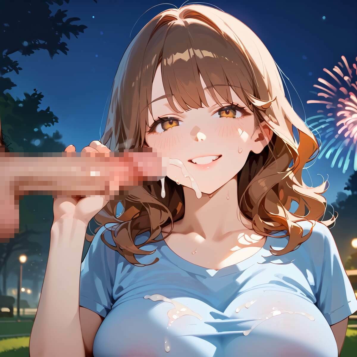 夏祭りの夜の彼女の大誘惑！4・200枚 サンプル6ページ目
