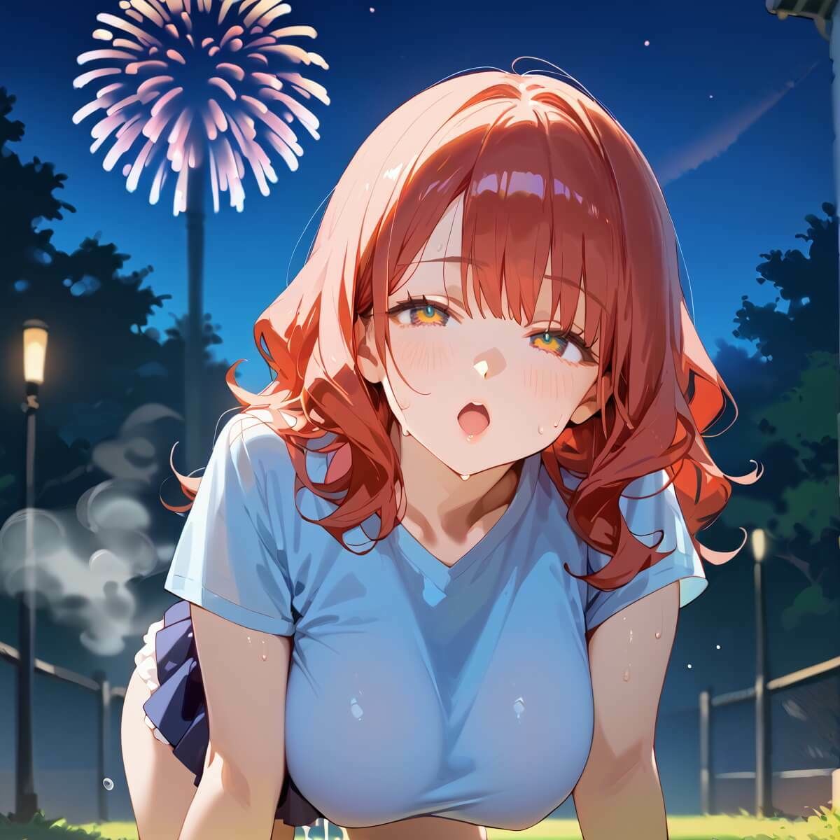 夏祭りの夜の彼女の大誘惑！6・200枚 サンプル1ページ目