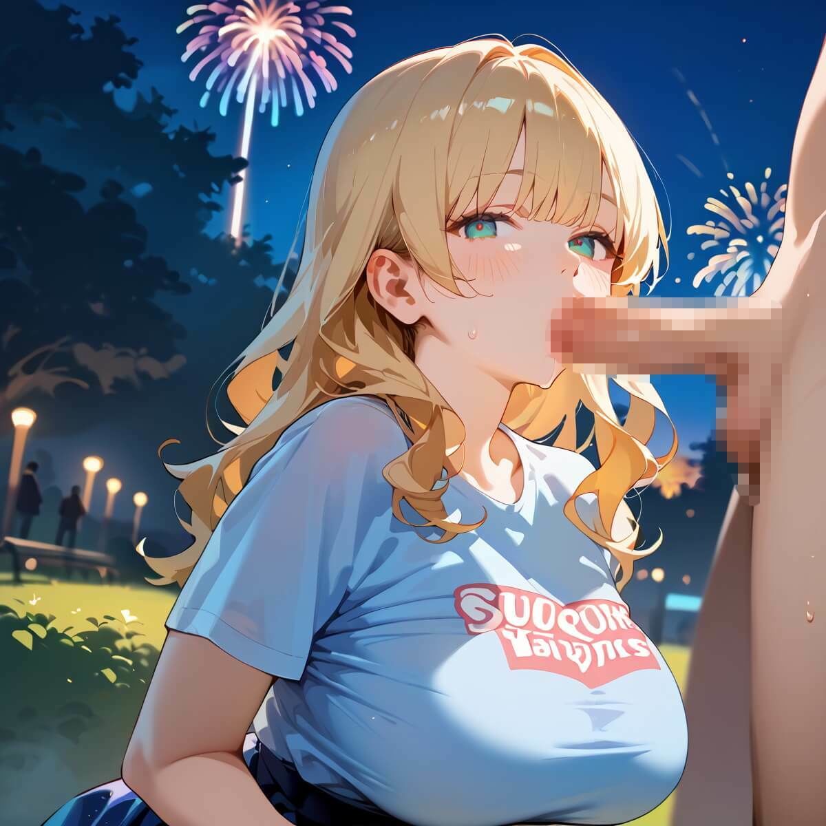 夏祭りの夜の彼女の大誘惑！8・200枚 サンプル7ページ目