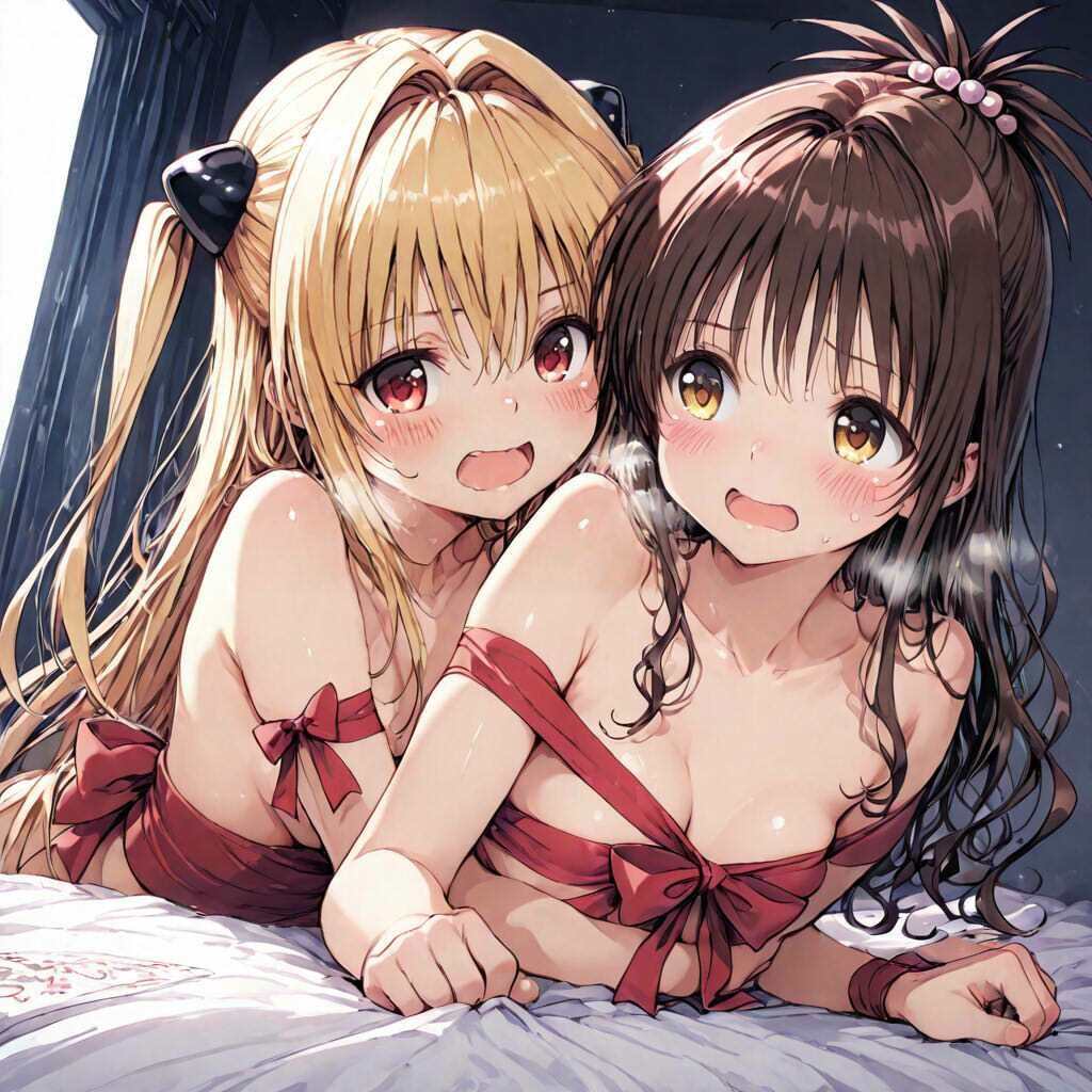 美柑と誰か！？ サンプル4ページ目