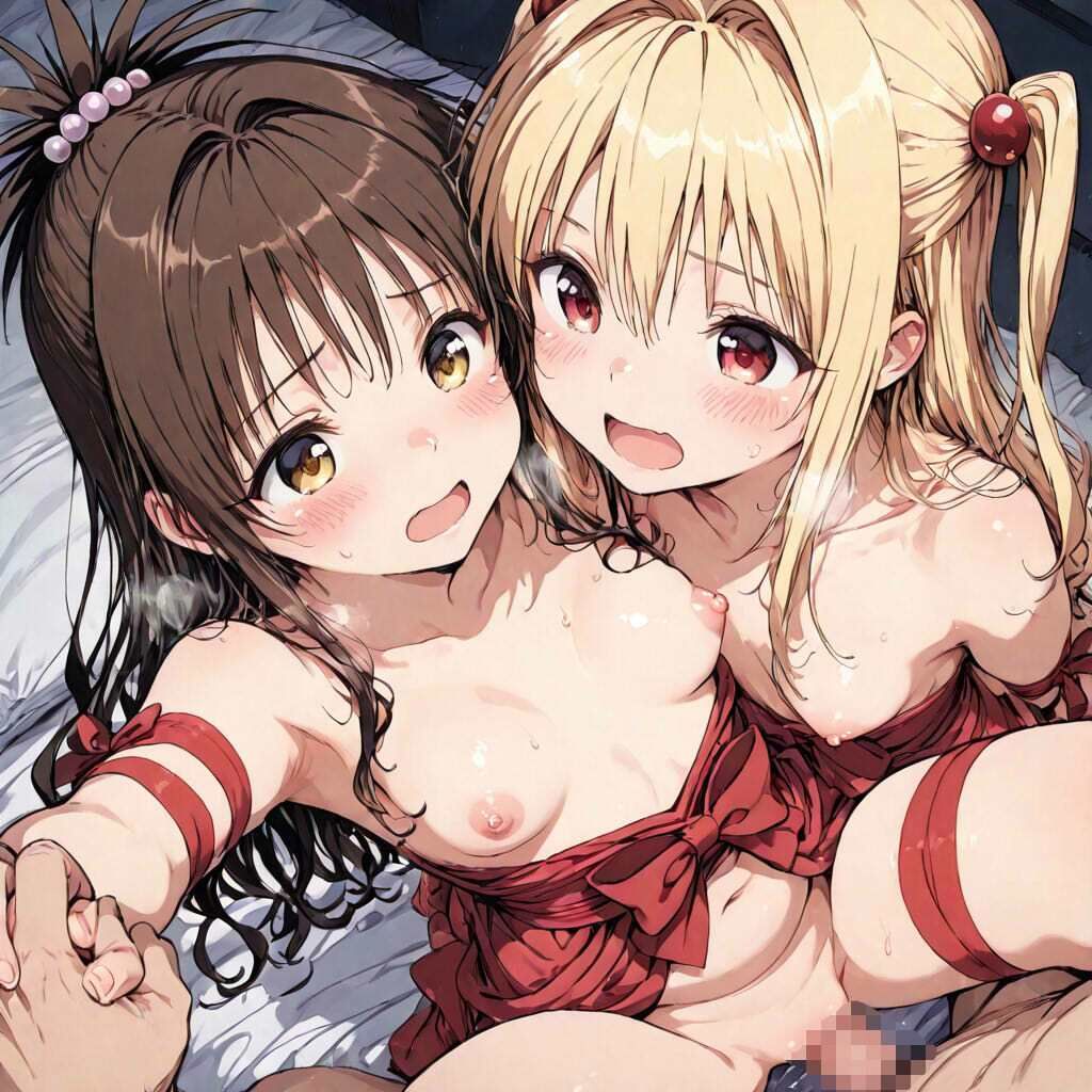 美柑と誰か！？ サンプル6ページ目