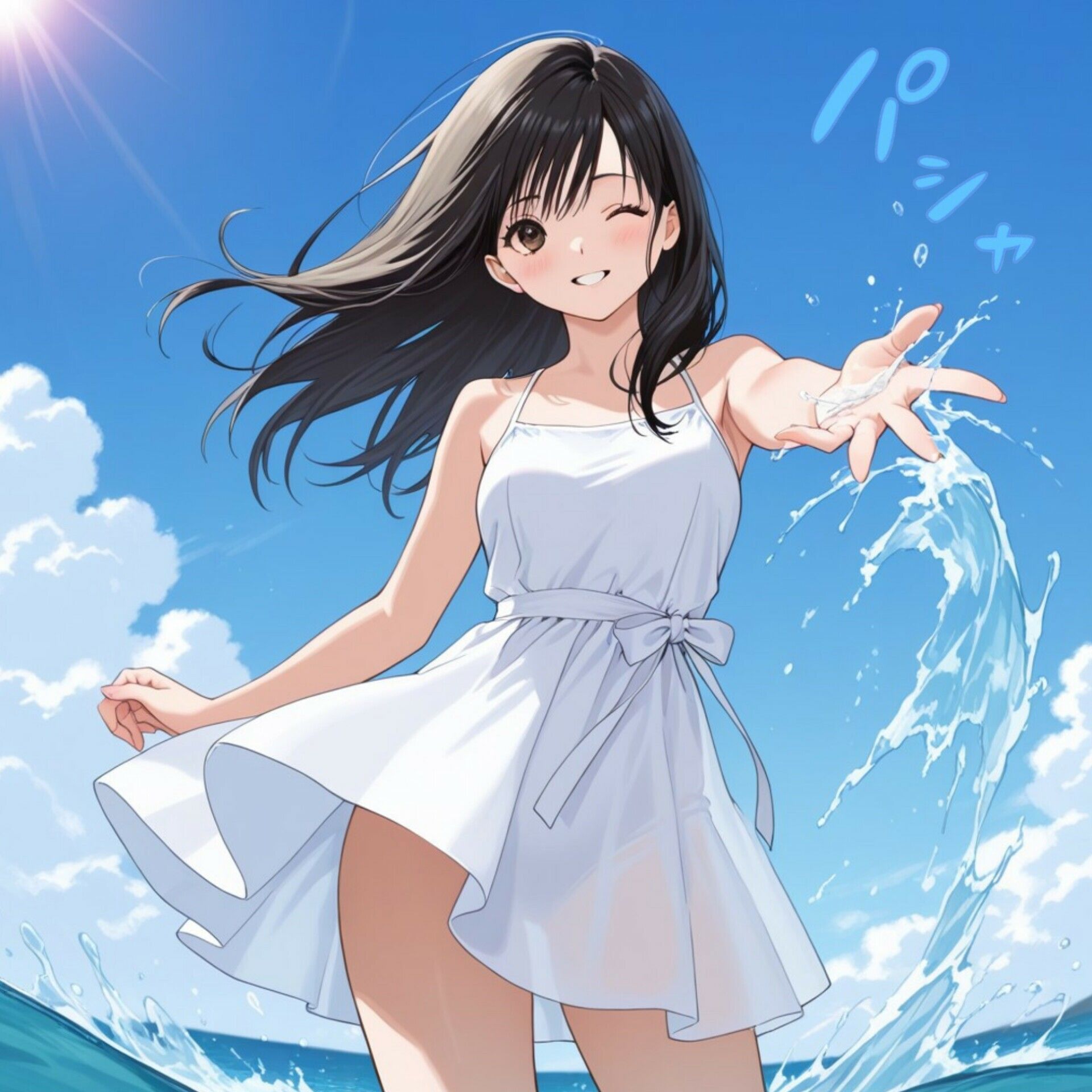 東〇綾と夏休み サンプル4ページ目
