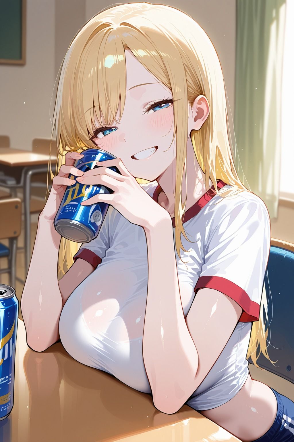 巨乳でハーフな彼女にヌかれたい サンプル5ページ目