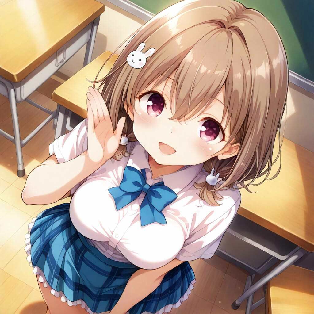 ガルフレ（仮）シチュCG集5  陽歌＋奈央＋響子＋CG集（制服） サンプル1ページ目