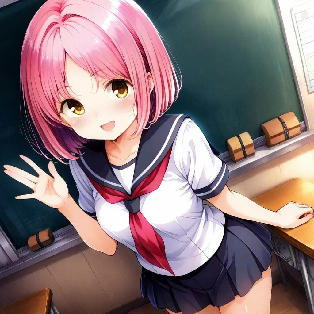 ガルフレ（仮）シチュCG集5  陽歌＋奈央＋響子＋CG集（制服） サンプル8ページ目