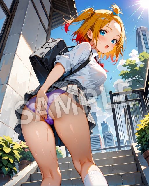 New階段パンチラ集 サンプル4ページ目