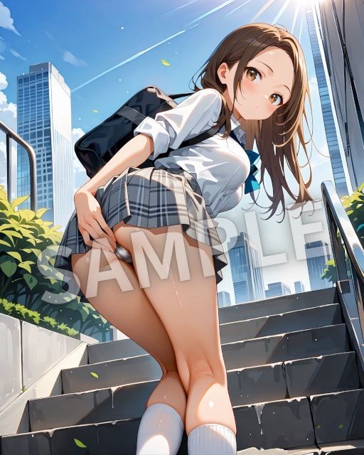 New階段パンチラ集 サンプル9ページ目