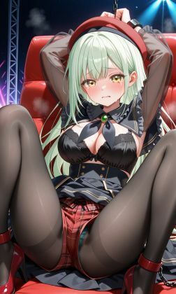 若〇睦 Mutsumi_W〇kaba モ〇ティス M〇rtis  バンド〇！  生成AI画像集 サンプル1ページ目