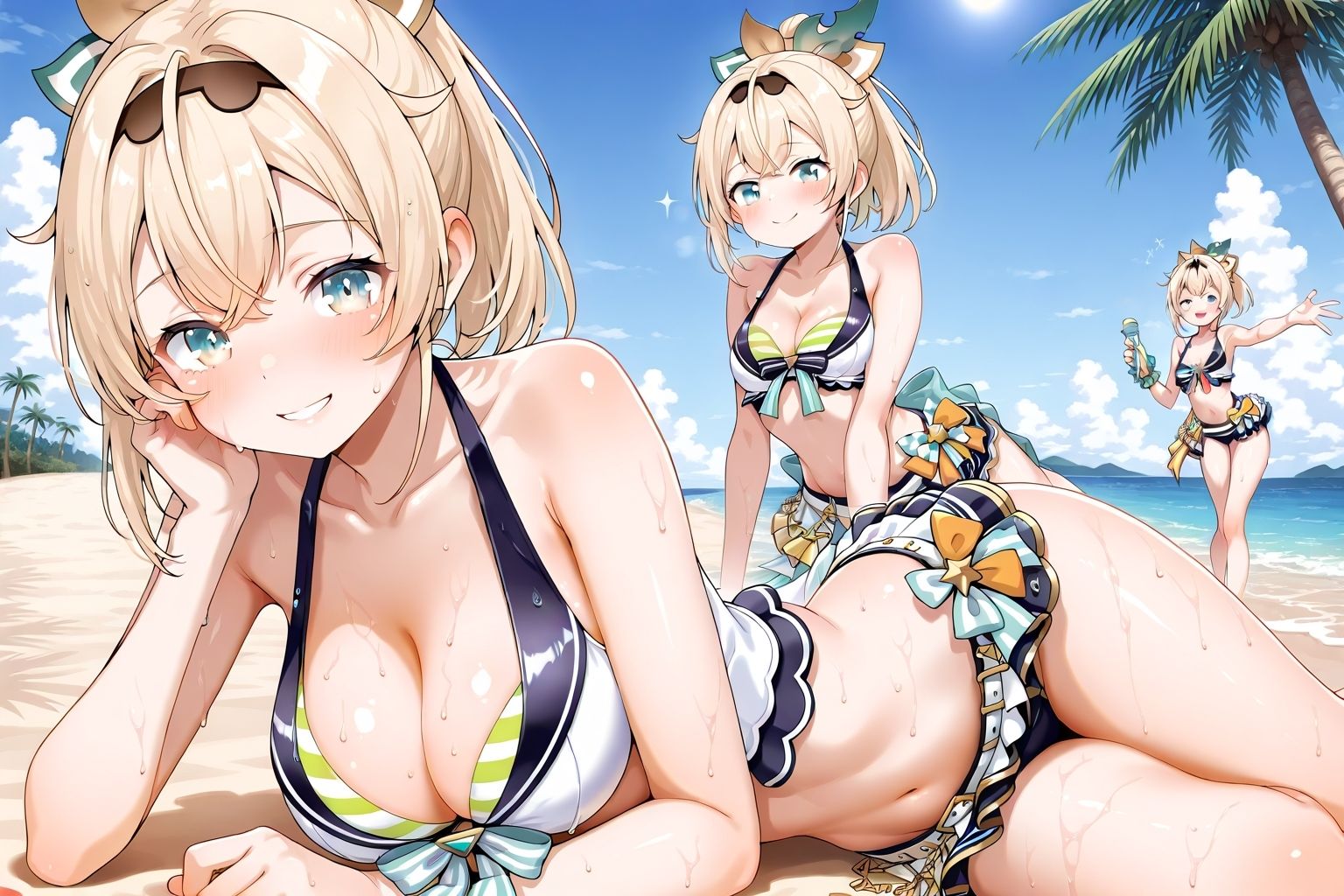 夏ギュン！風真いろは編 サンプル6ページ目