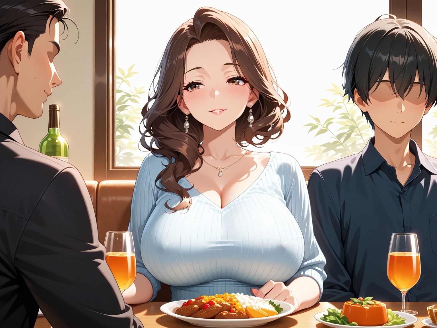 欲求不満などすけべ巨乳人妻とねっとり濃厚SEX サンプル1ページ目