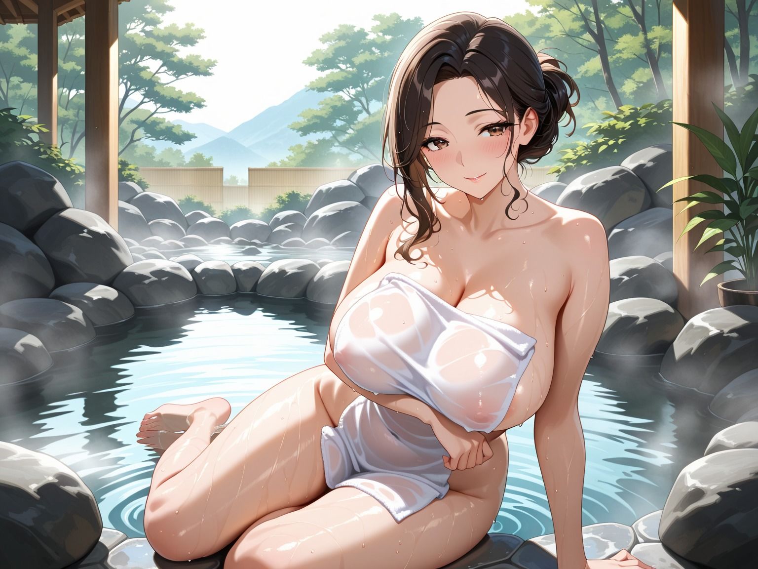 欲求不満などすけべ巨乳人妻とねっとり濃厚SEX サンプル5ページ目