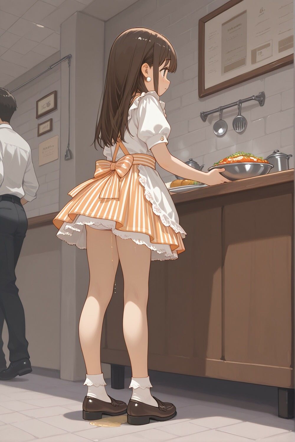 おもらしレストラン サンプル2ページ目