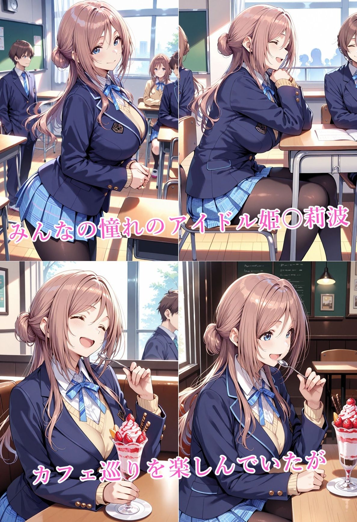 憧れのアイドルは寝取られる 姫○莉波編 サンプル1ページ目