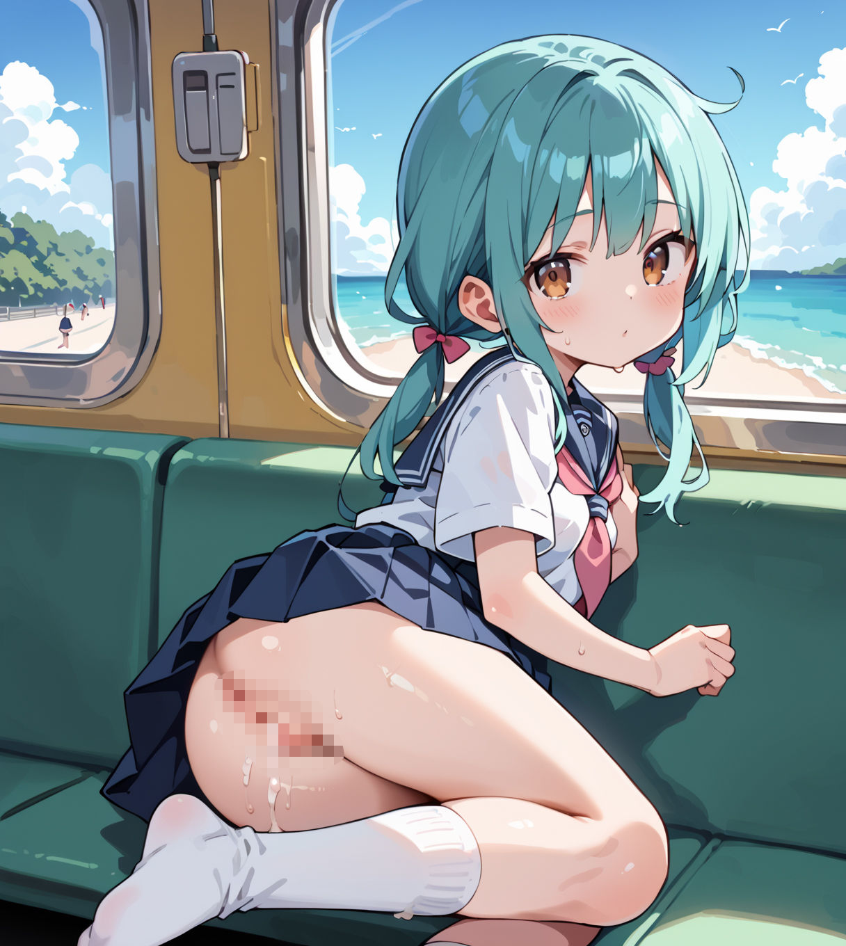 夏休みの午後、ローカル線で君とpart.8 サンプル6ページ目