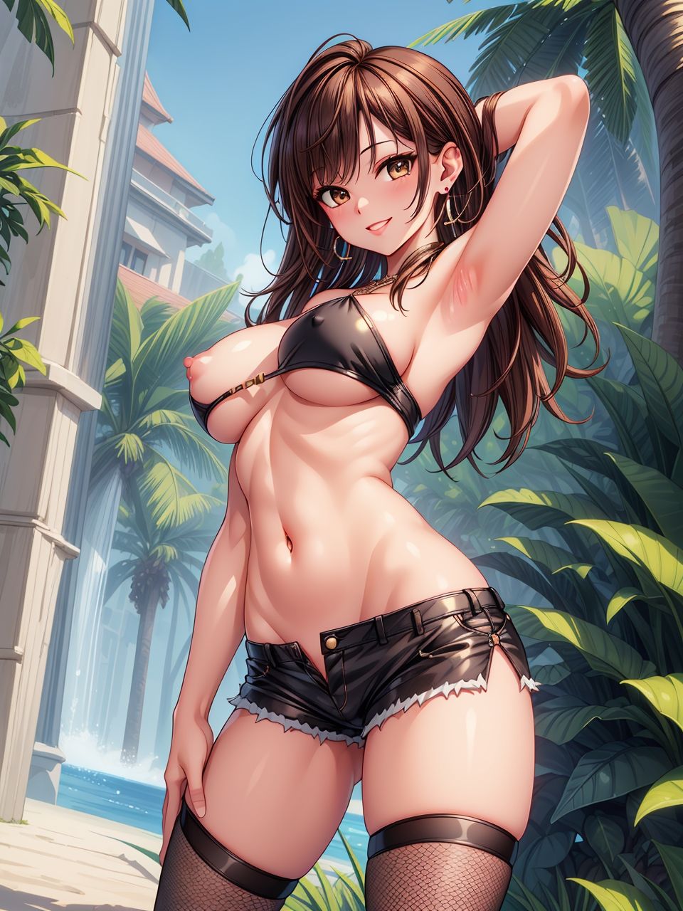 隠せていない美女たち〜AIイラスト集〜 サンプル4ページ目