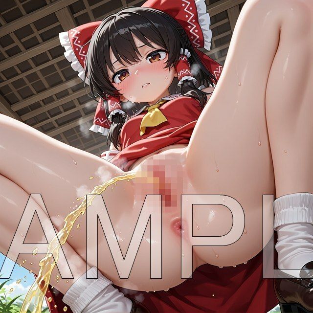 東方自機組おしっこ集 サンプル2ページ目