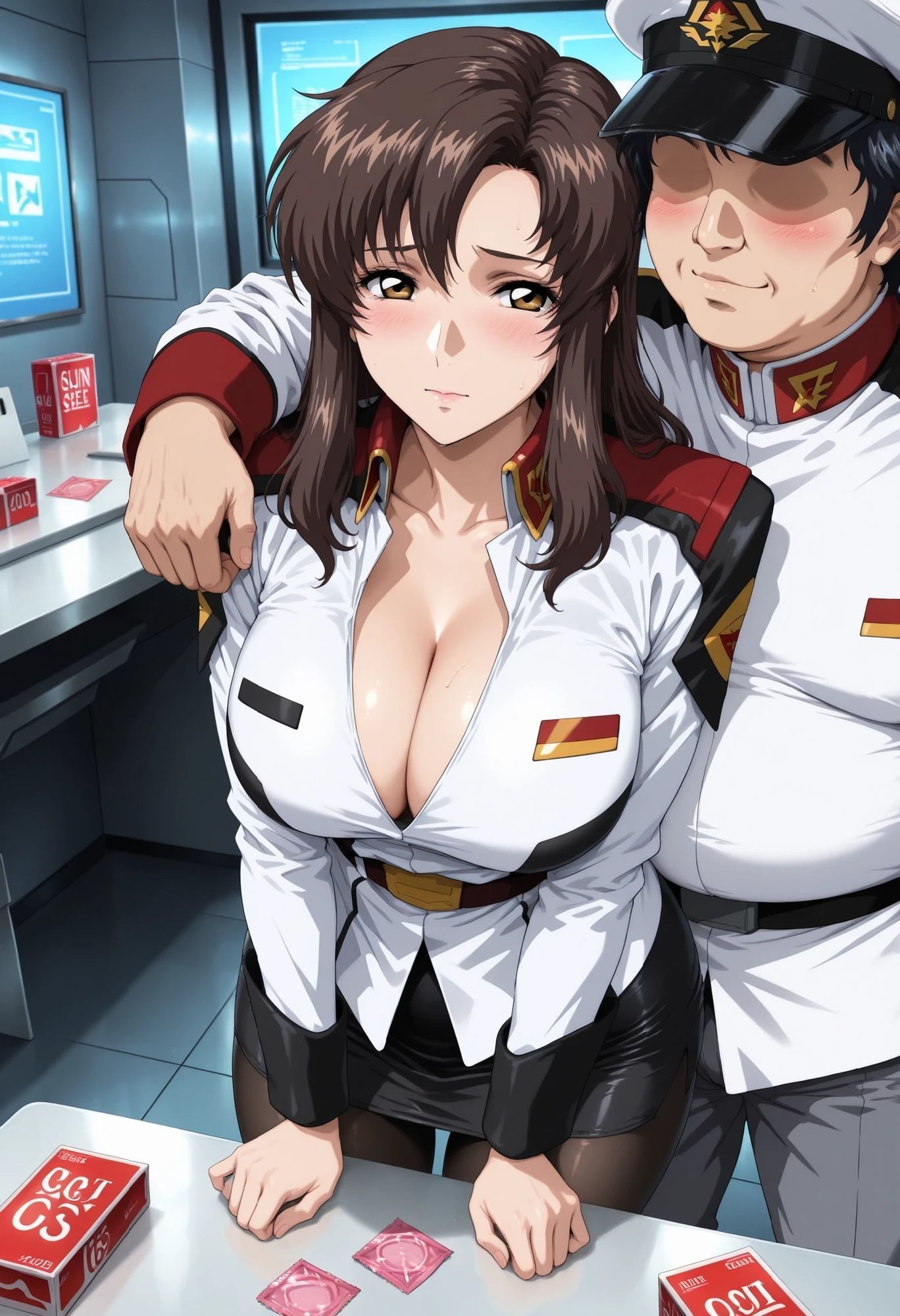 慰安艦長ラ○アス サンプル3ページ目