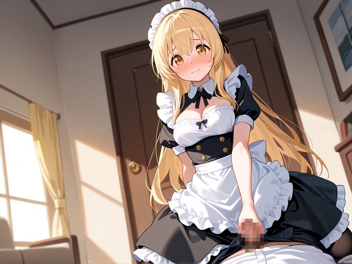 ご奉仕搾精メイドの中出し性処理日記【CG500枚】 サンプル1ページ目