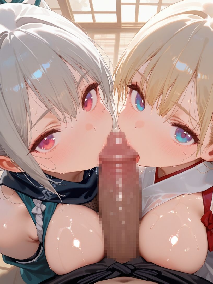 巨乳くノ一とハーレムエッチ3 サンプル5ページ目