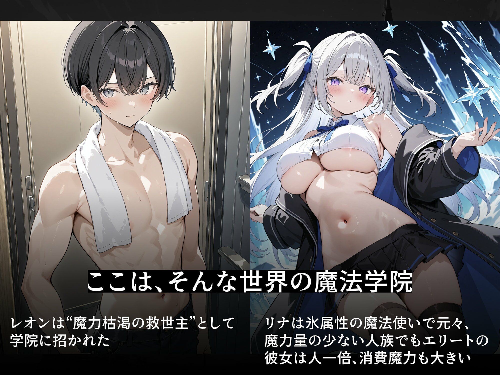魔力枯渇の救世主  リナ編 サンプル2ページ目