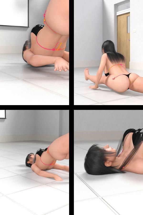 才色兼備の万能女性格闘家 霧島 愛唯の水着モデル風写真集JDModel_03 サンプル2ページ目