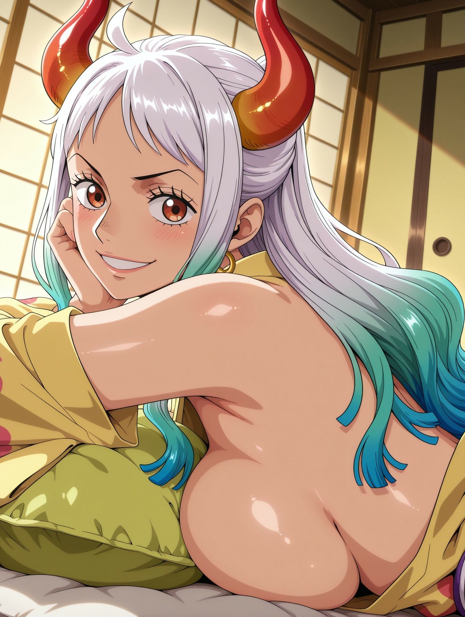 【500枚】ワンピース・鬼滅の刃エロ画像_可愛くてセクシーな女の子たちのエッチなおっぱいのイラスト集 サンプル8ページ目
