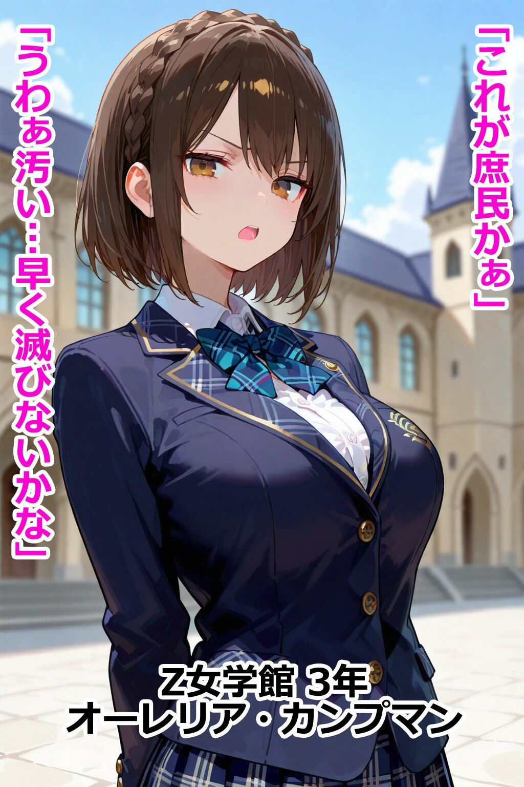 令嬢はその男と会話してはいけない 即堕ち2コマ サンプル5ページ目
