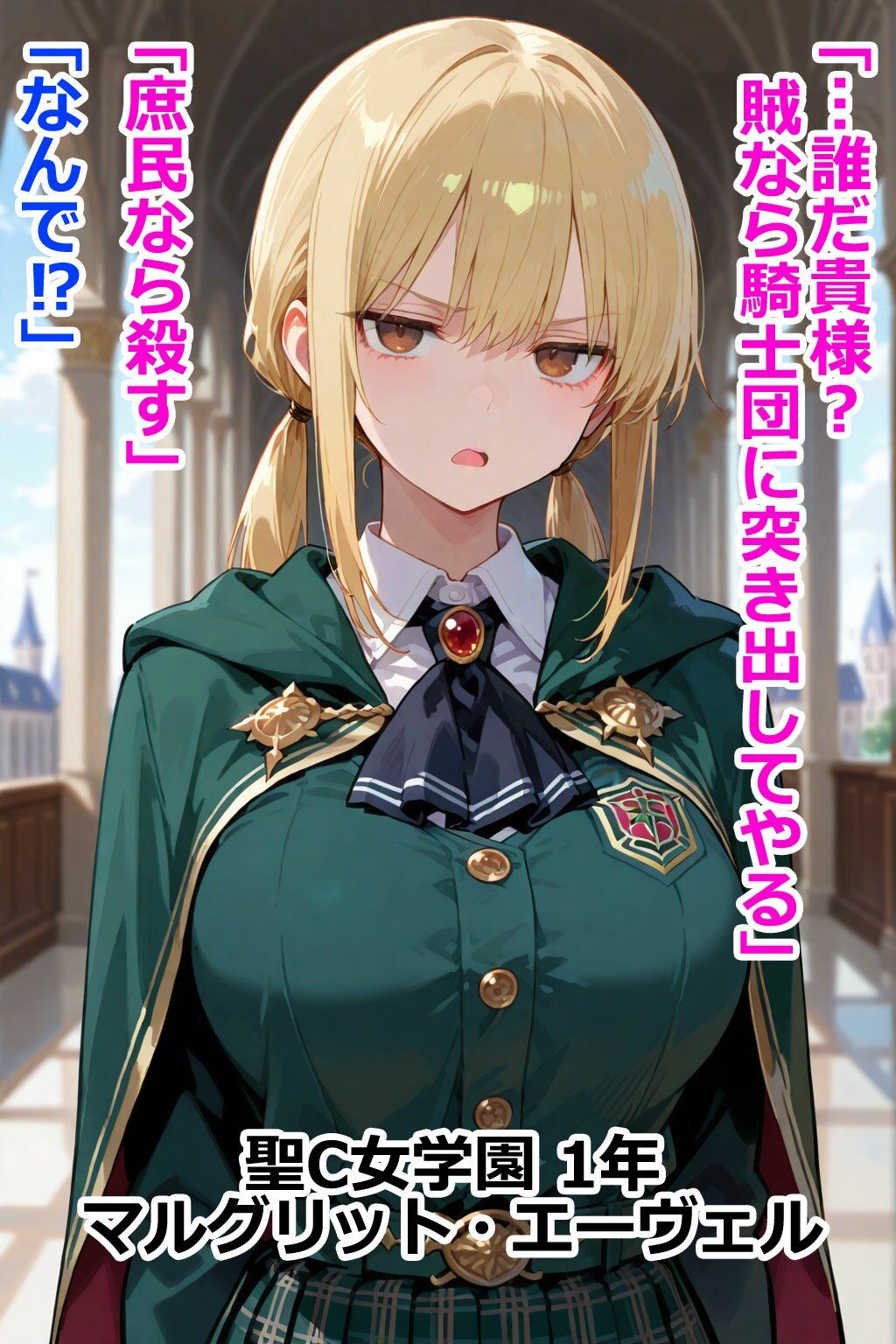令嬢はその男と会話してはいけない 即堕ち2コマ サンプル7ページ目