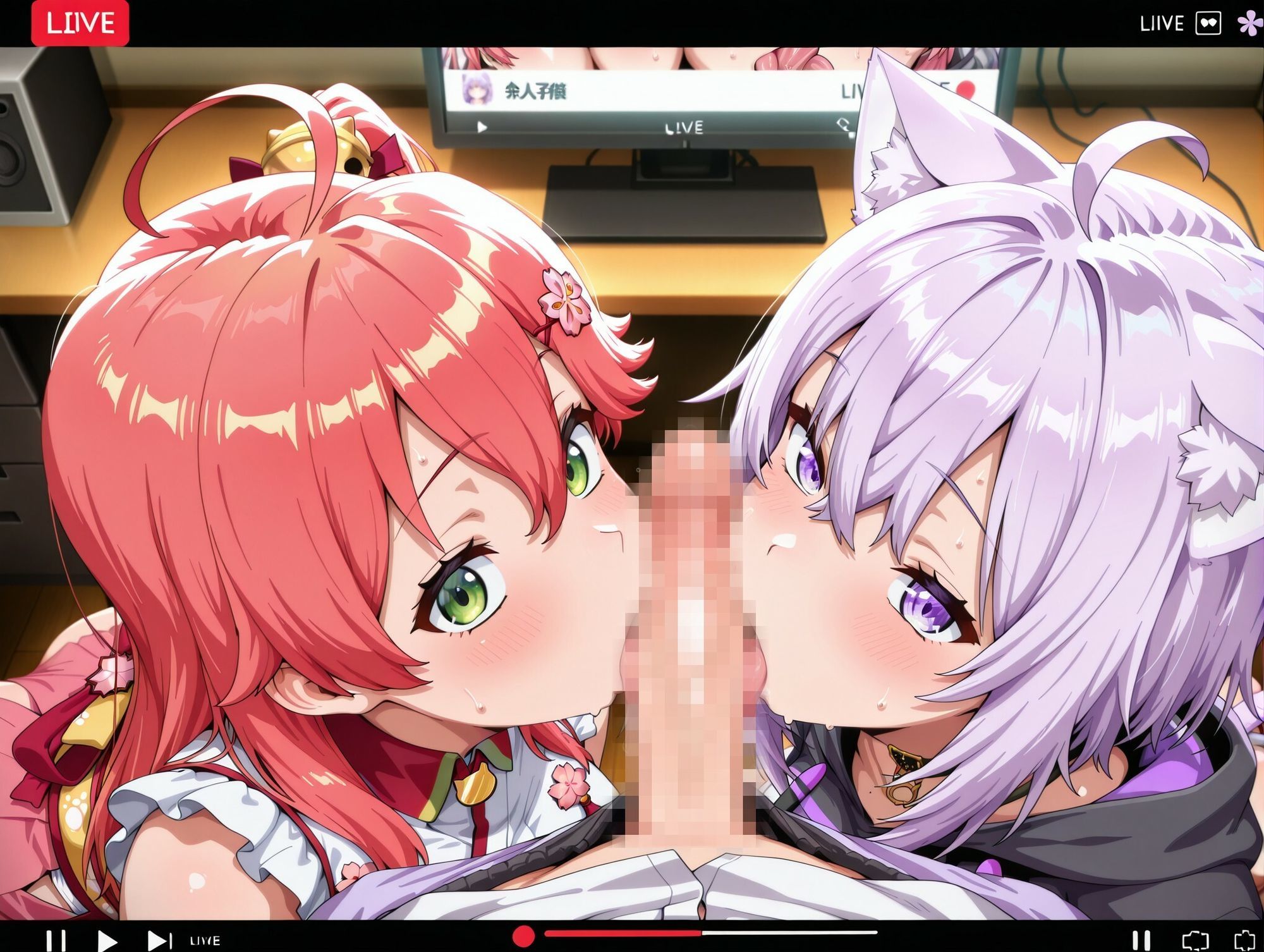 【500枚】ホロライブエロ画像_あの可愛くてセクシーなVTuberたちのエッチなイラスト集_Part2 サンプル2ページ目